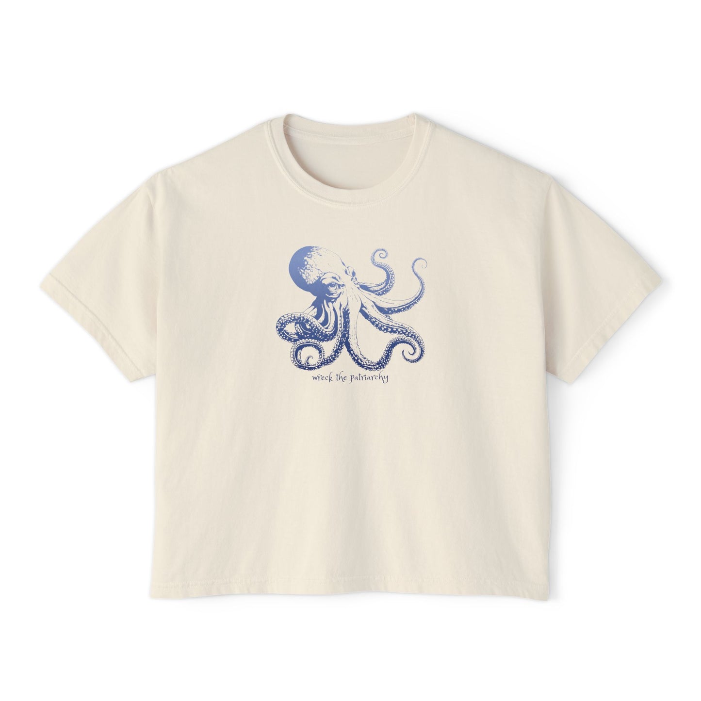 Wreck The Patriarchy Octopus Tee