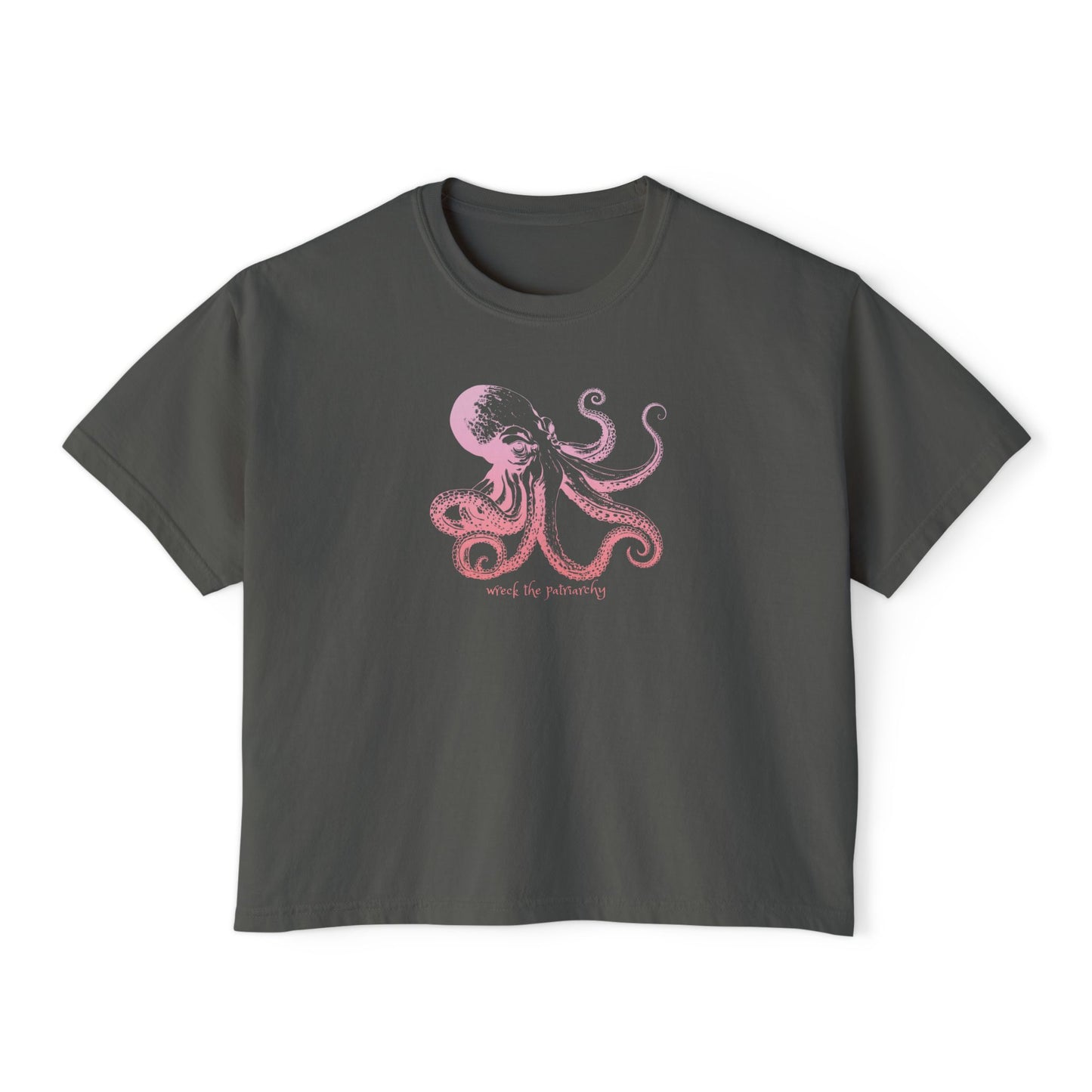 Wreck The Patriarchy Octopus Tee