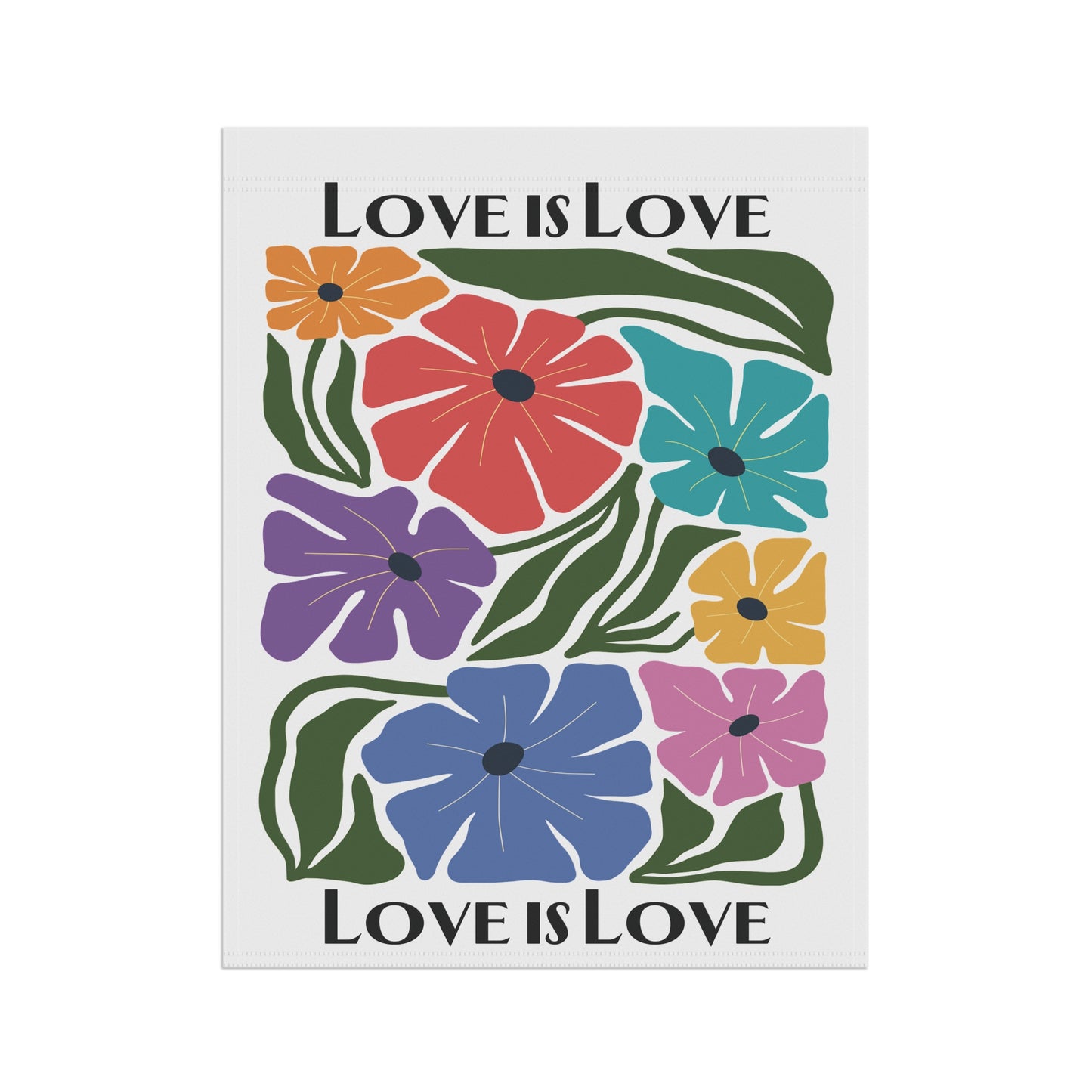 Floral Pride Garden & House Flag