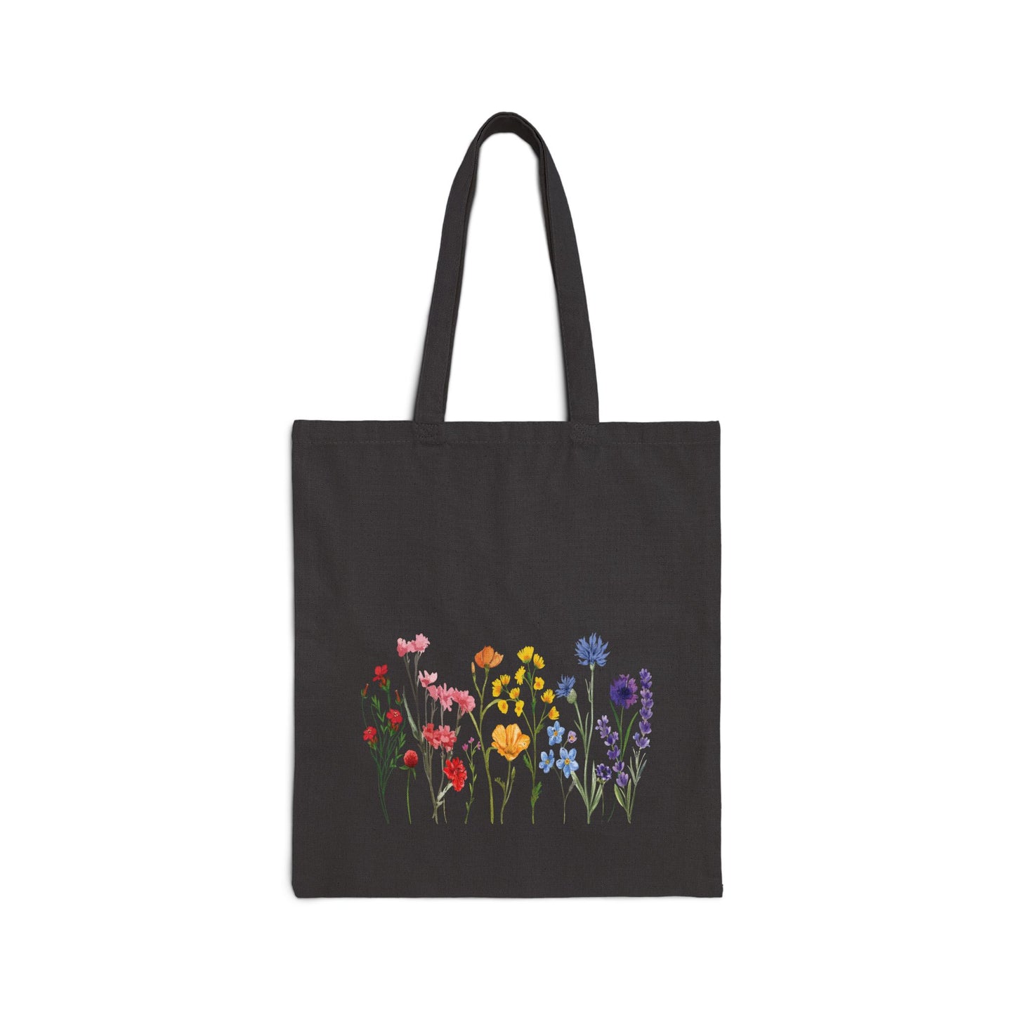 Pride Wildflower Cotton Canvas Tote