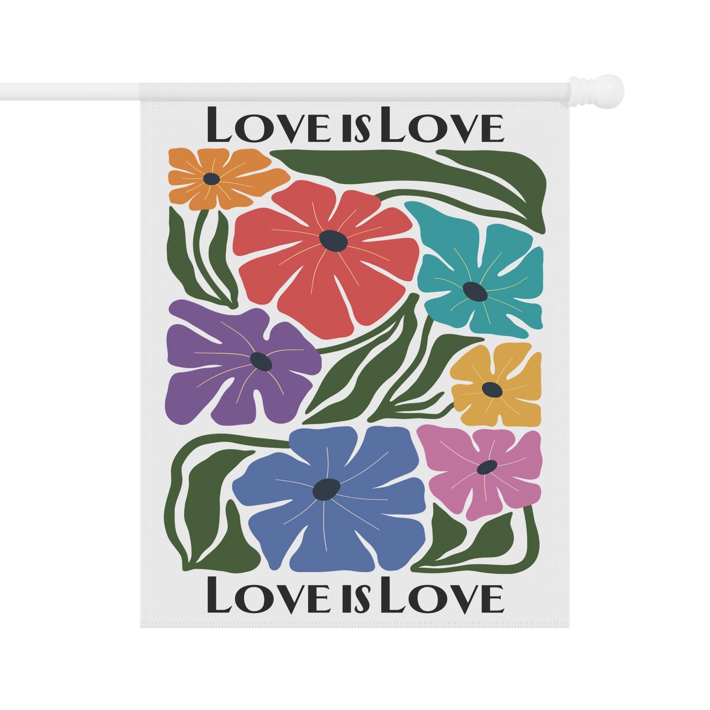 Floral Pride Garden & House Flag