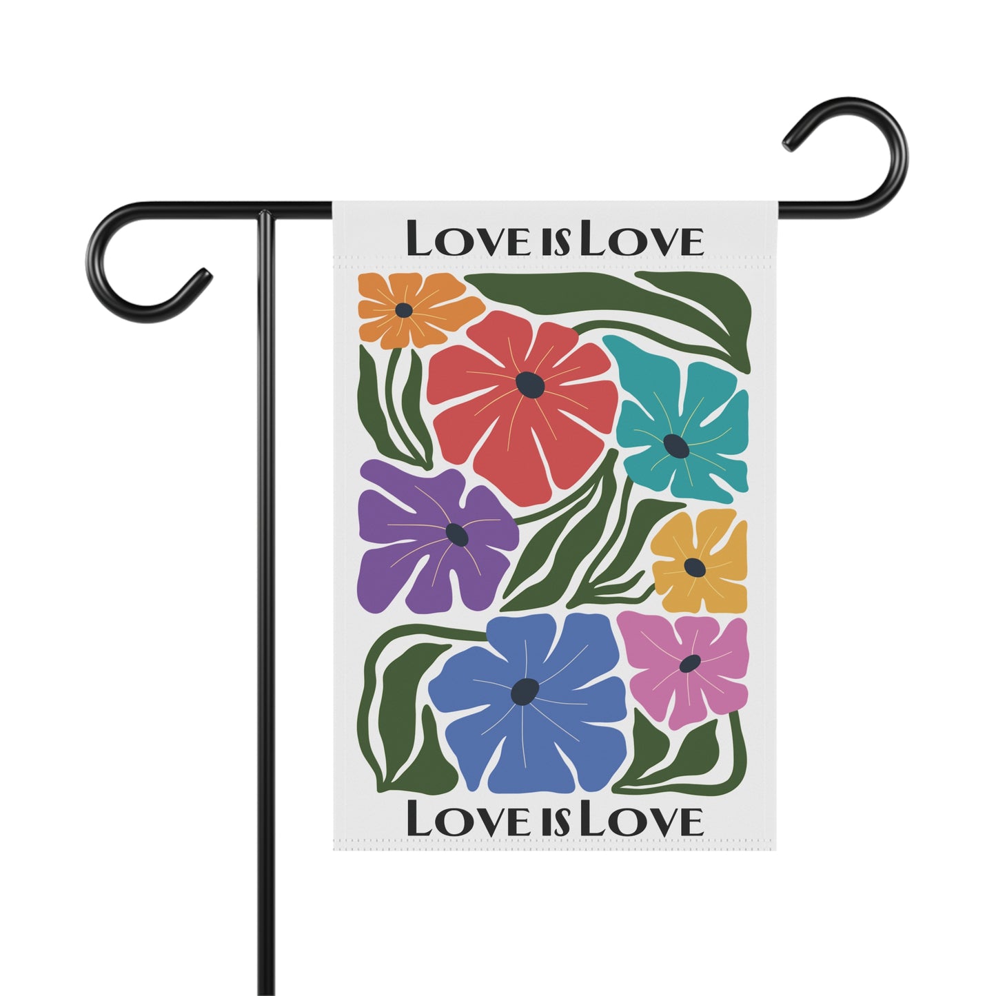 Floral Pride Garden & House Flag