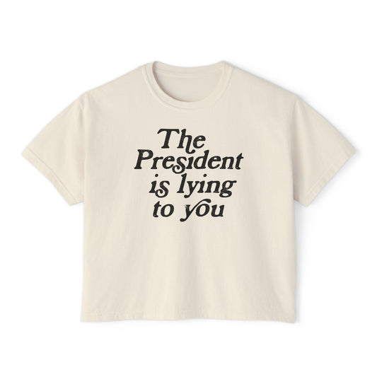 The President is Lying to You
